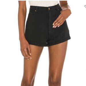 ROLLA'S Dusters Denim Shorts Black Size 26